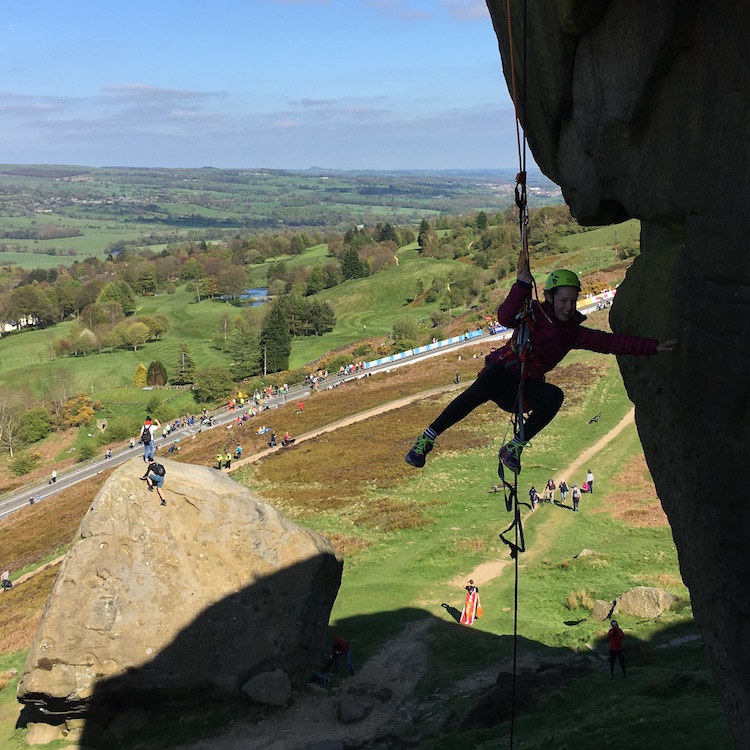 abseiling team building activity in ilkley